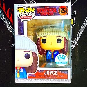 Funko Pop 1254 Joyce Byers Stranger Things Funko.com Exclusive w Case